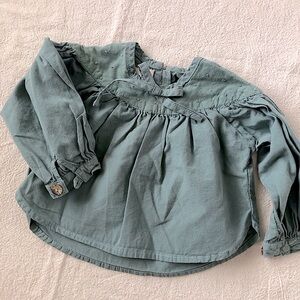 Popelin 3-6m blouse